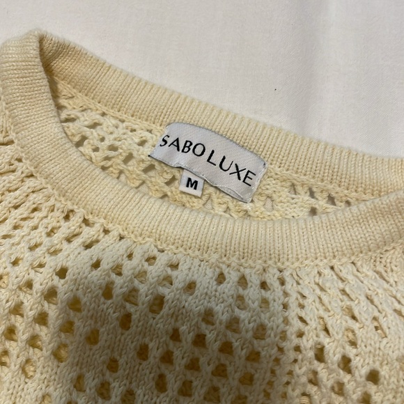 Sabo Luxe Crochet Dress - Picture 2 of 5